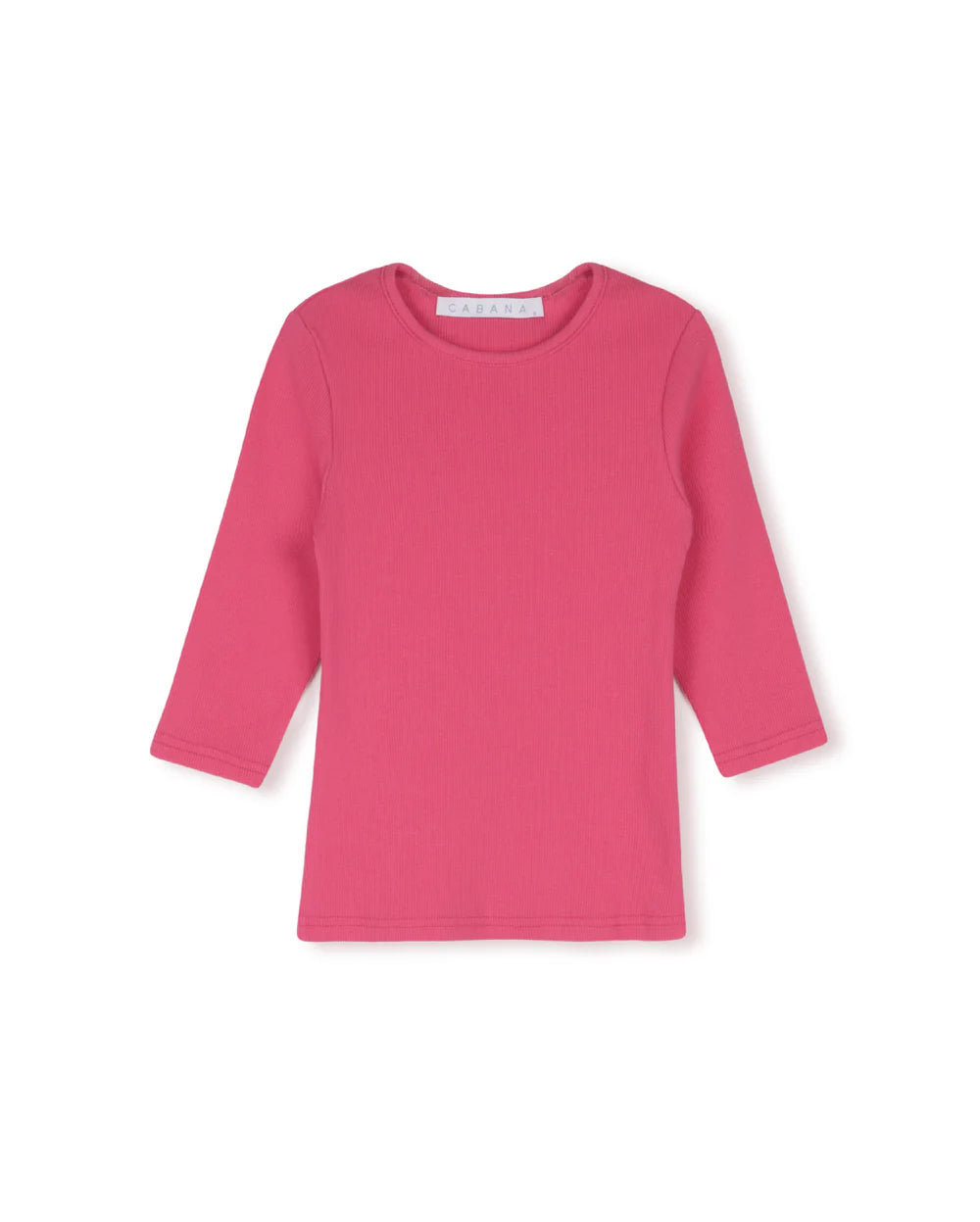 Tween Cotton Ribbed Fitted Tee (2 colors)
