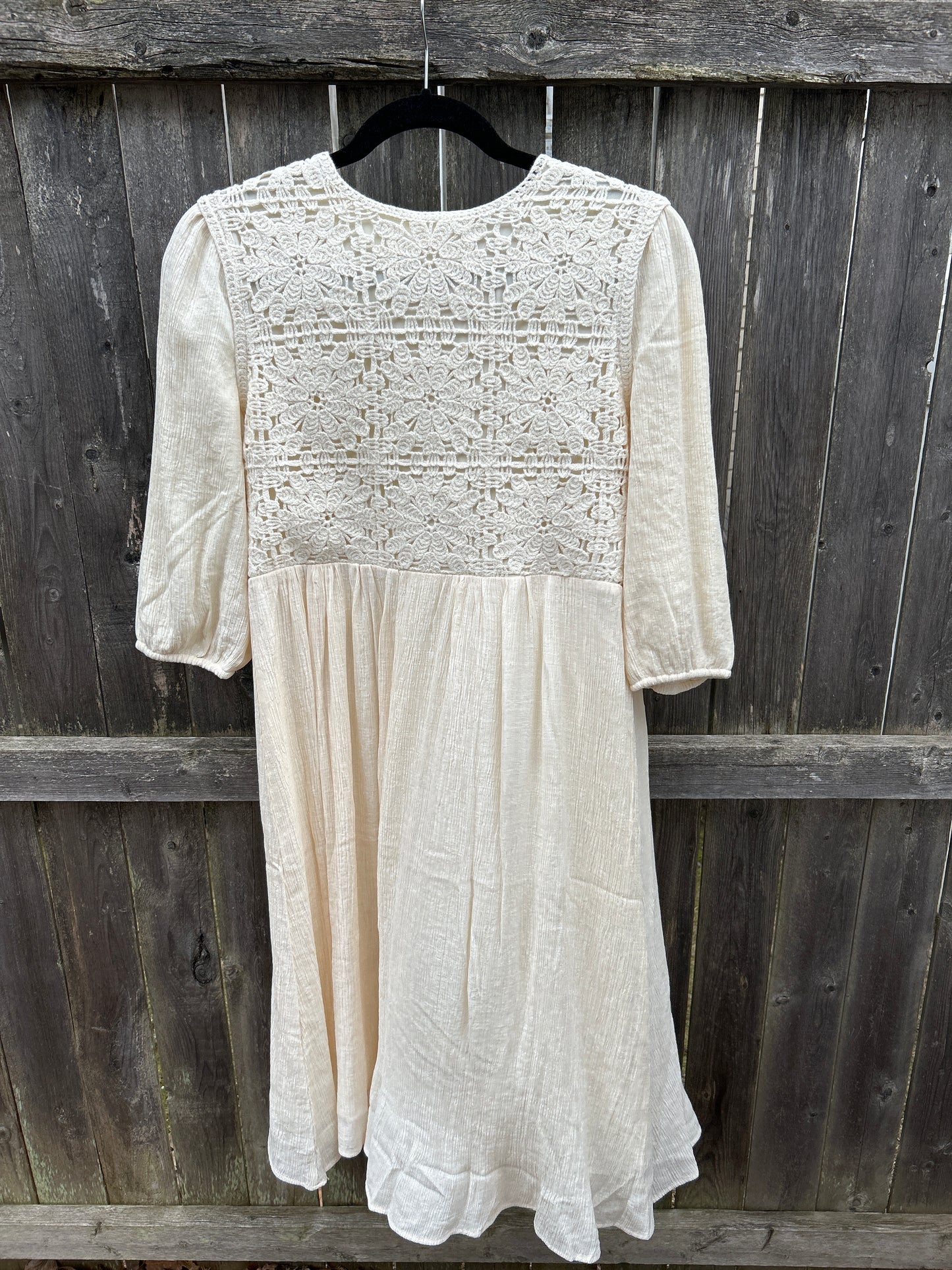 Tween Crochet Vest Dress