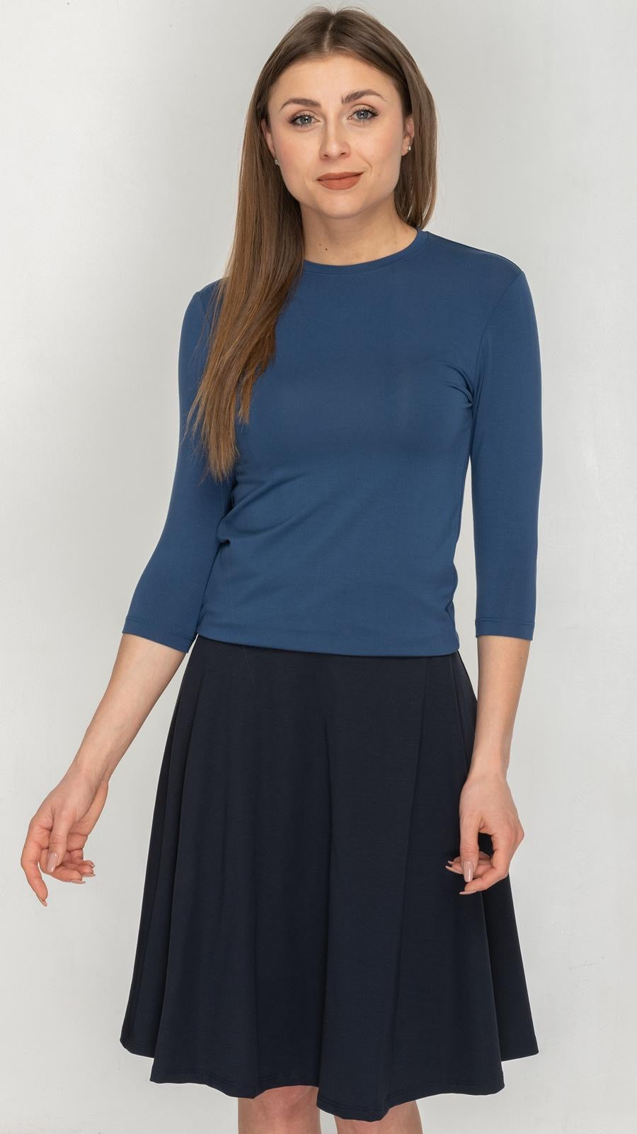Ladies Get-Fit Knee Length Skirt - Modest Necessities
