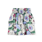 Girls Floral Printed Double Layered Skirt Set