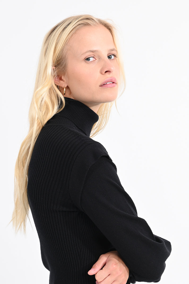 Ladies Shoulder Detail Sweater