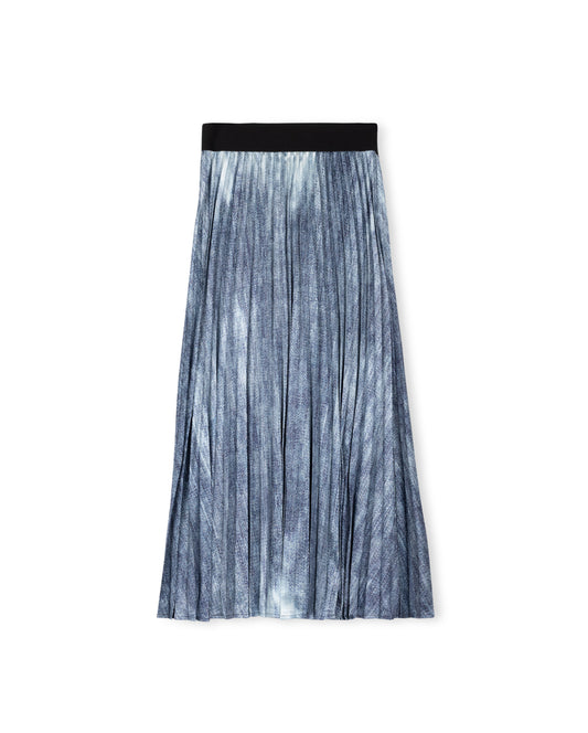 Ladies Tie Dye Denim Skirt