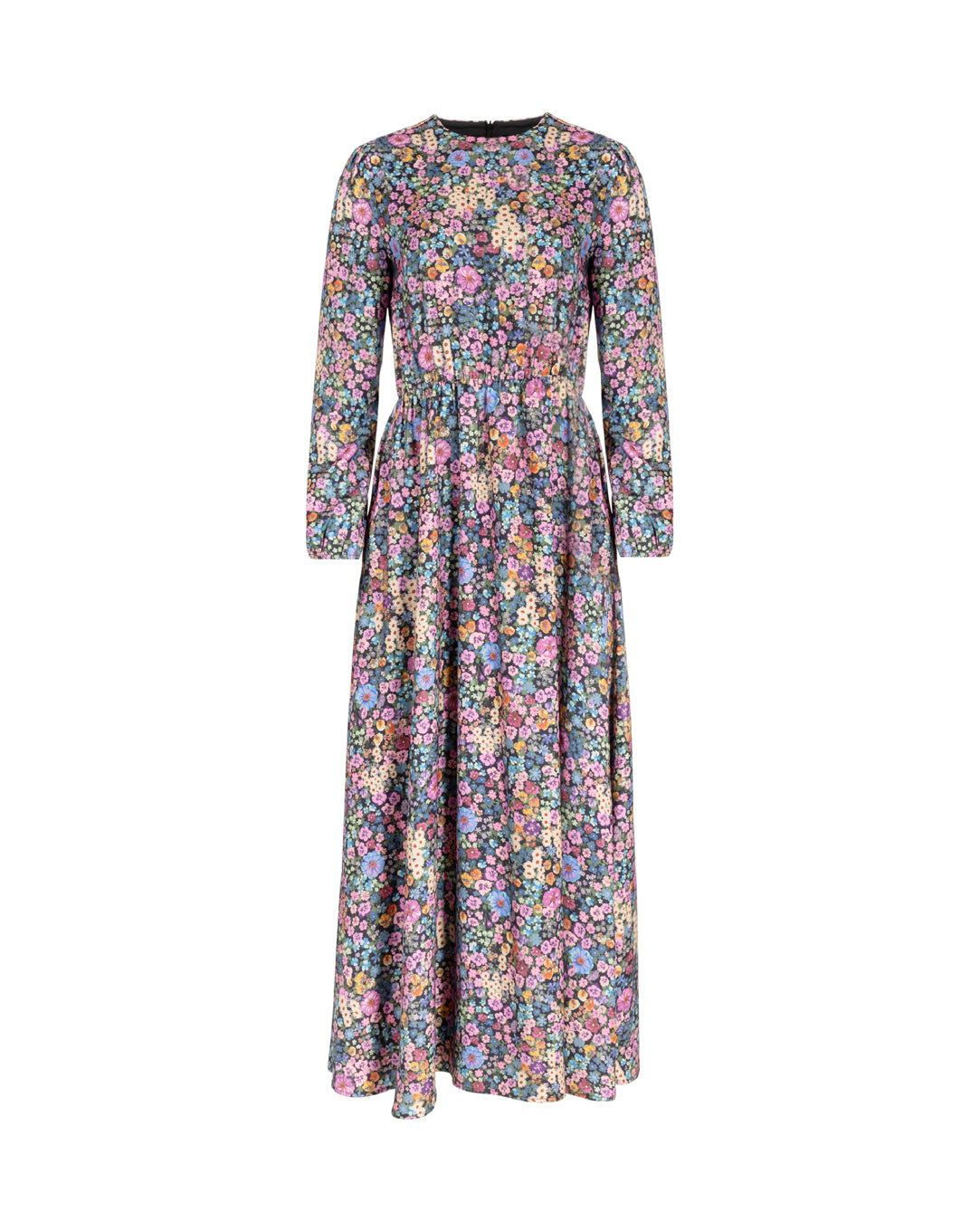Ladies Floral A-Line Maxi Dress