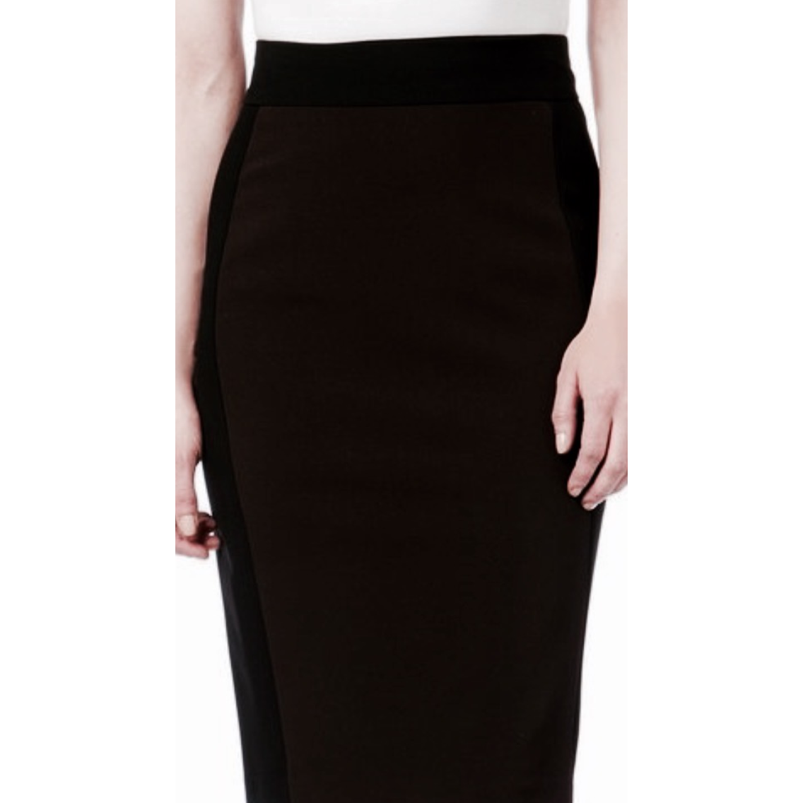 Paniz ladies ponte pencil stretch skirt ES037 - Modest Necessities