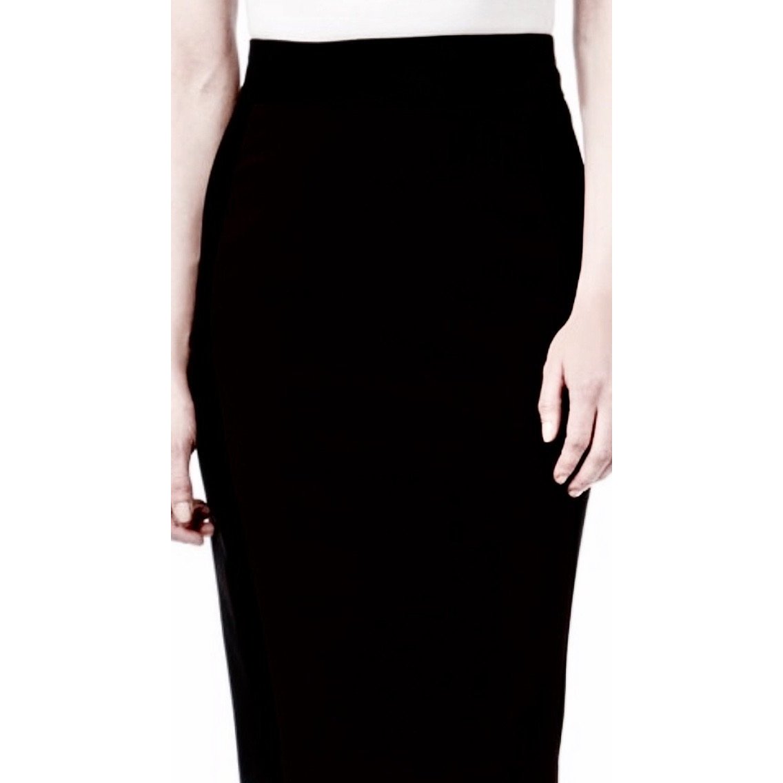 Paniz ladies ponte pencil stretch skirt ES037 - Modest Necessities