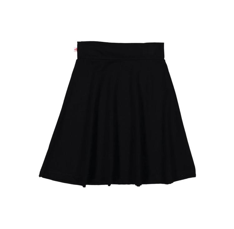 Girls Three Bows Black Camp Skirt - Modest Necessities