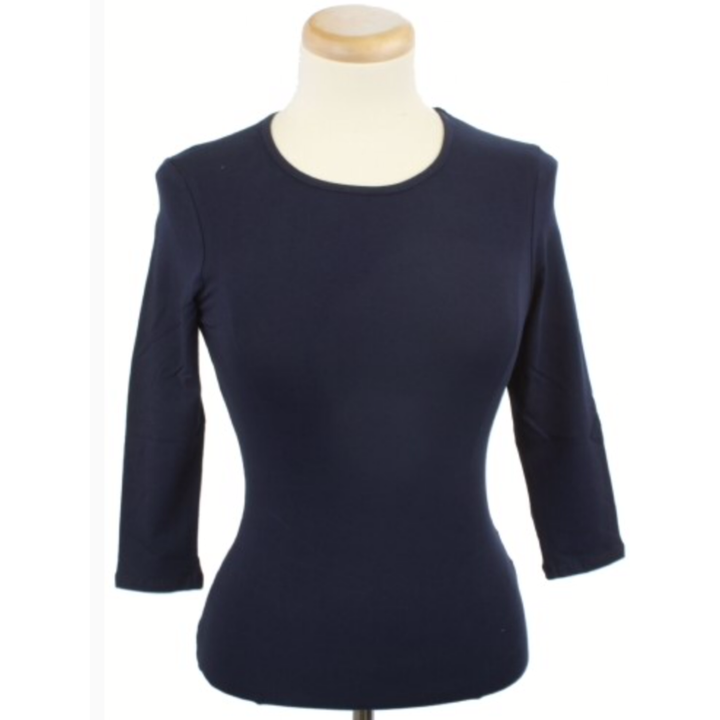 Kiki Riki ladies low neck 3/4 sleeve shell 18909 - Modest Necessities