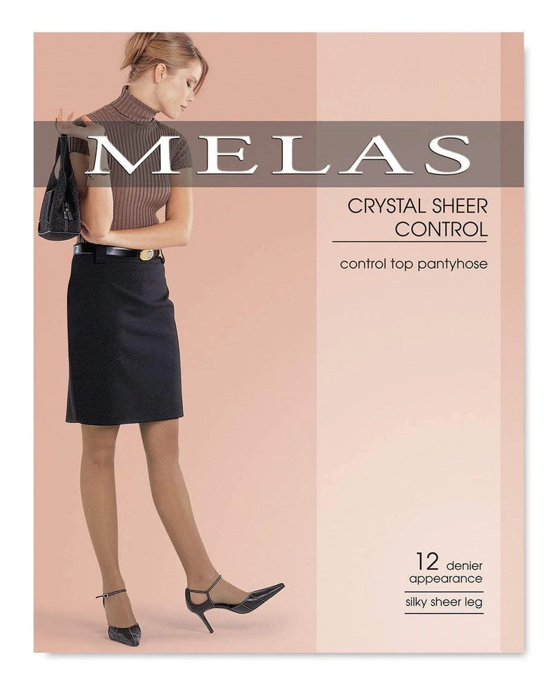 Melas Crystal Sheer Control Top pantyhose AS609 - Modest Necessities