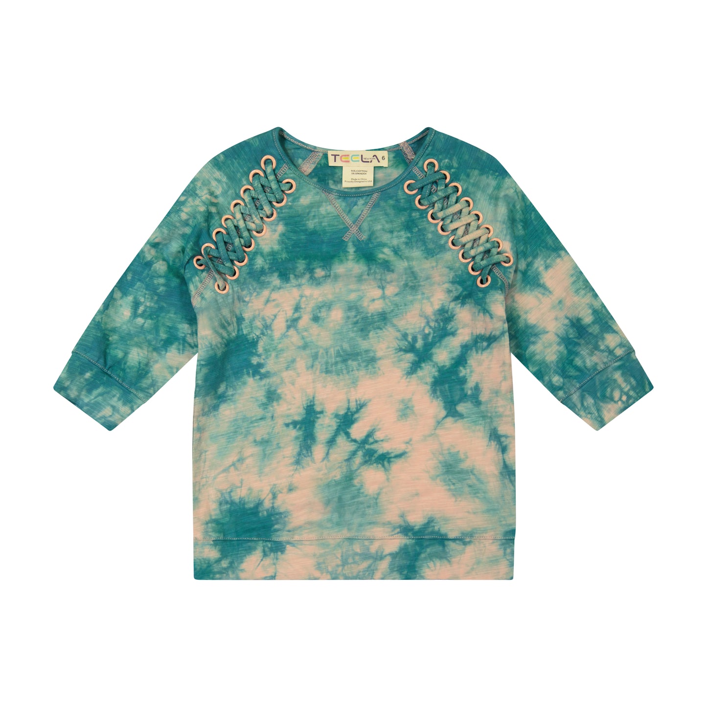 Girls Teela X-Stitch Tie Dye Set (3 colors) - Modest Necessities