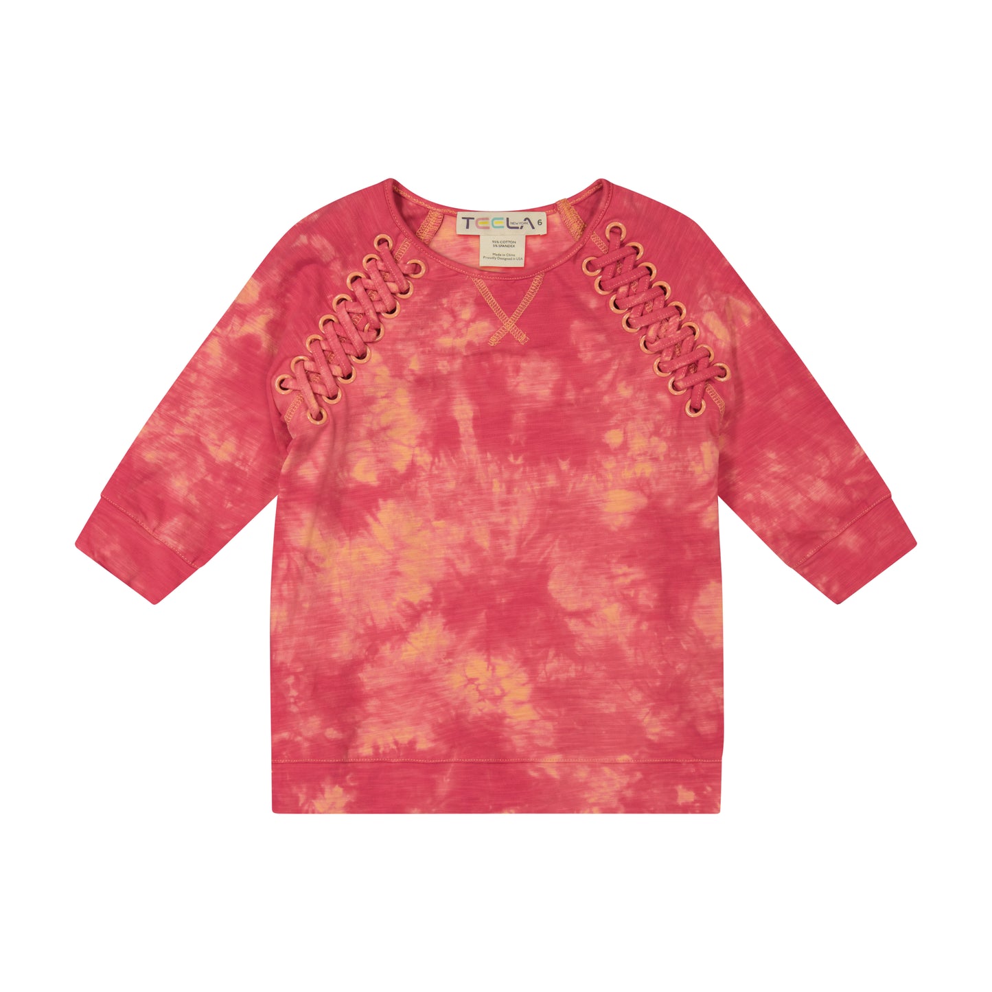 Girls Teela X-Stitch Tie Dye Set (3 colors) - Modest Necessities
