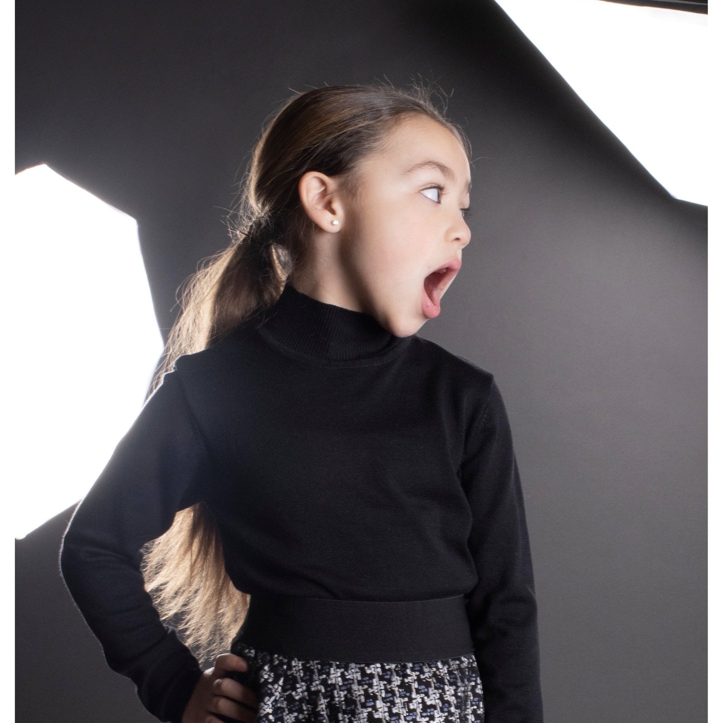Girls Classic Turtleneck Sweater - Modest Necessities