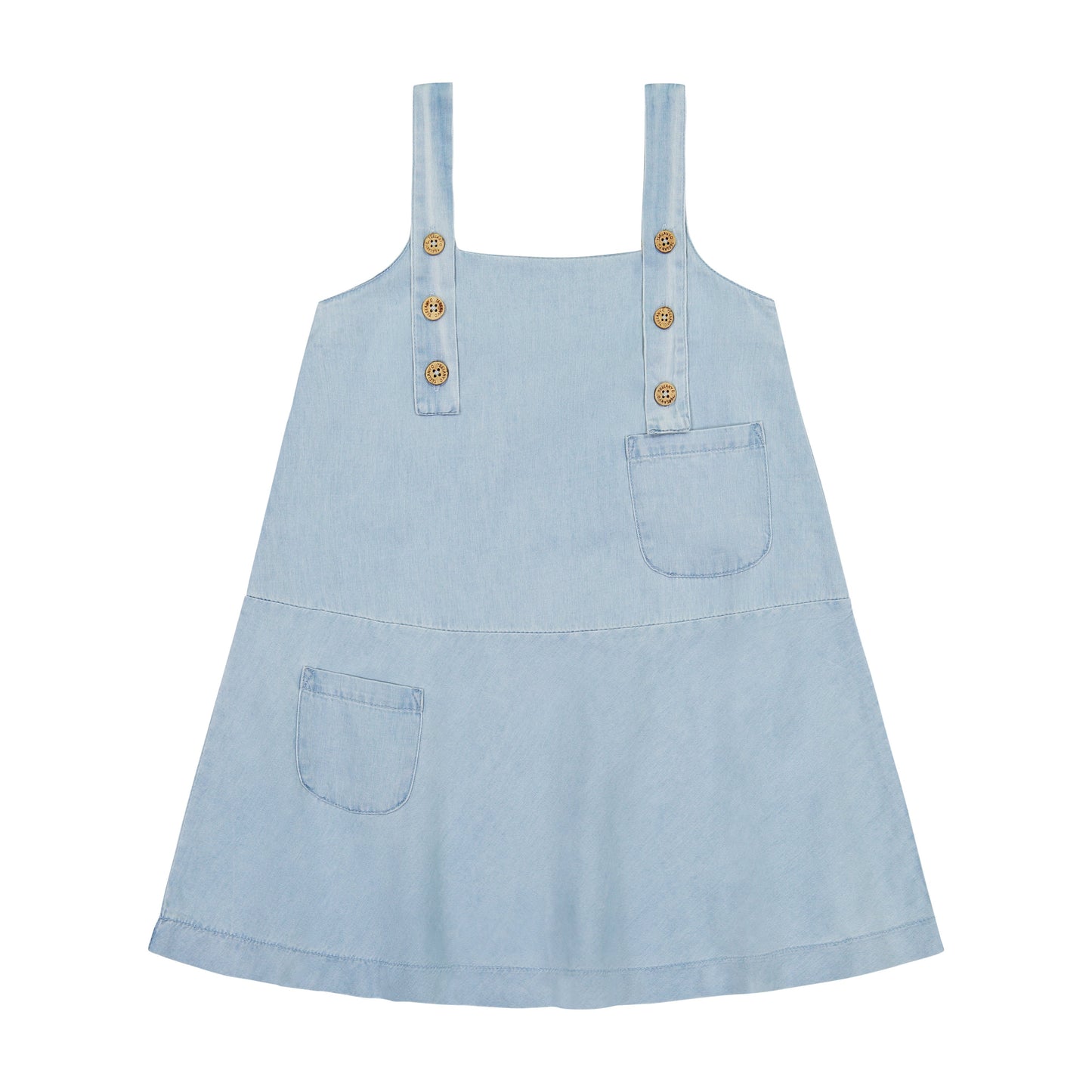 Teela Denim Jumper (2 colors) - Modest Necessities