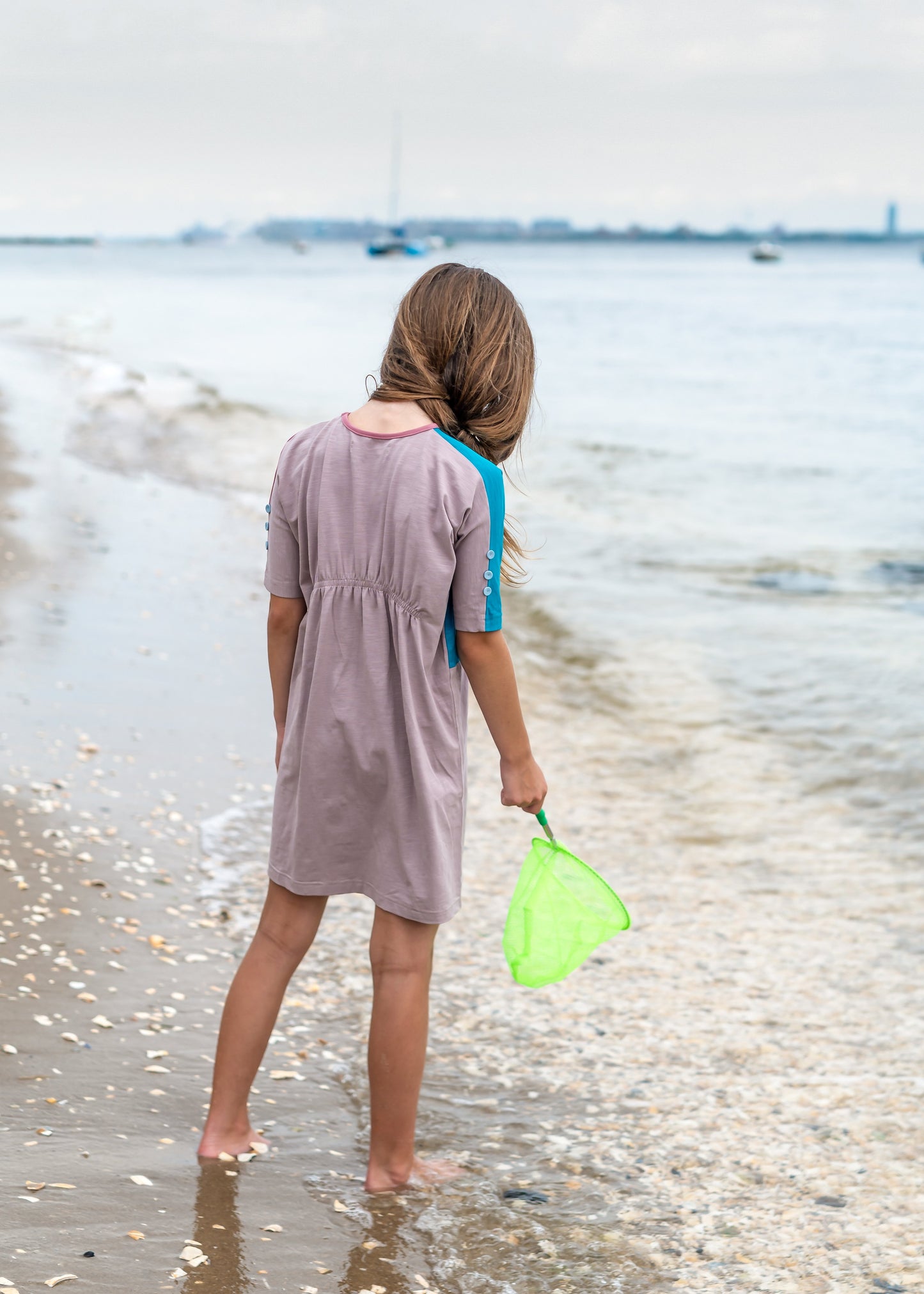 Teela Girls Anchor Dress - Modest Necessities