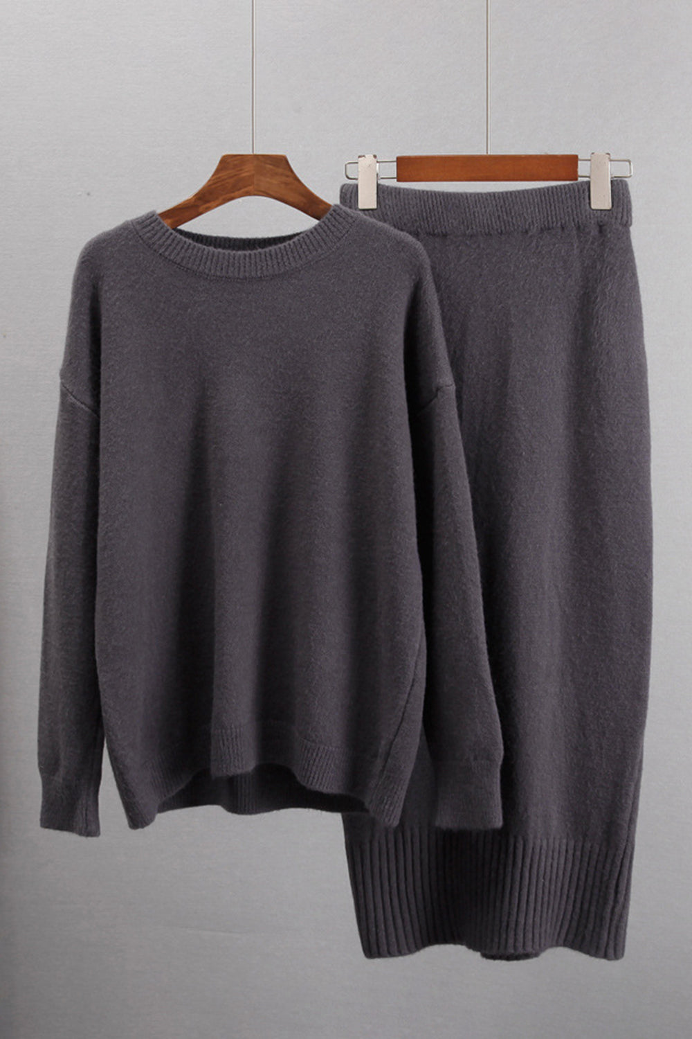 Ladies Monochromatic Sweater Set (3 colors)