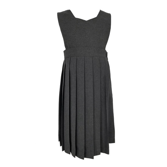 Grey Poly Pleated Jumper - Modest Necessities
