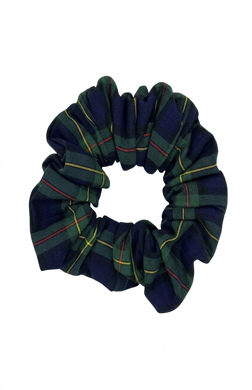 TAG Plaid Scrunchie