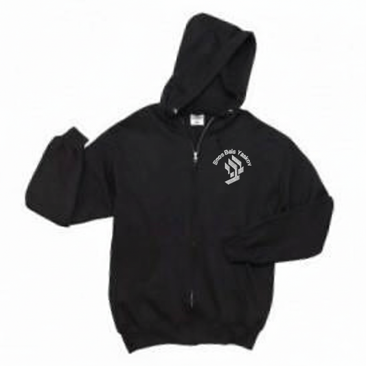 BBY Logo Fleece Lined Zip Up Hoodie