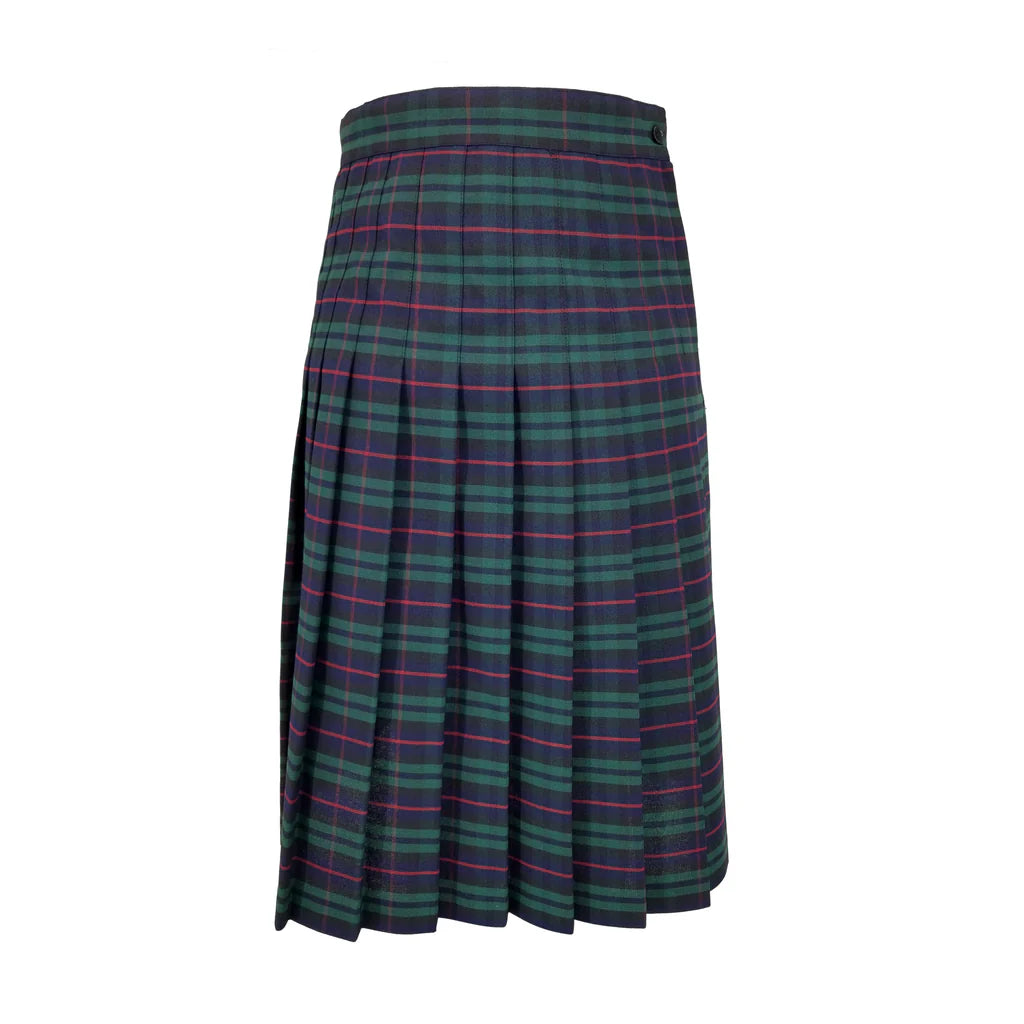 Bais Yaakov Five Towns Plaid Pleated Side Button Skirt - Modest Necessities