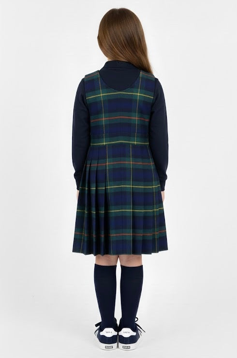 TAG Elementary School Plaid Pleated Jumper