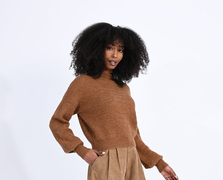 Ladies hotsell camel sweater