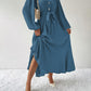 Ladies Tie Waist Long Sleeve Dress