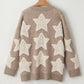 Ladies Cozy Star Cardigan (3 colors)