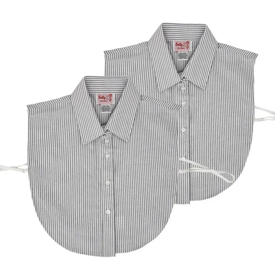 Grey Striped Dickie - 2pk - Modest Necessities