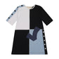 Teela Solid Colorblock Button Dress - Modest Necessities