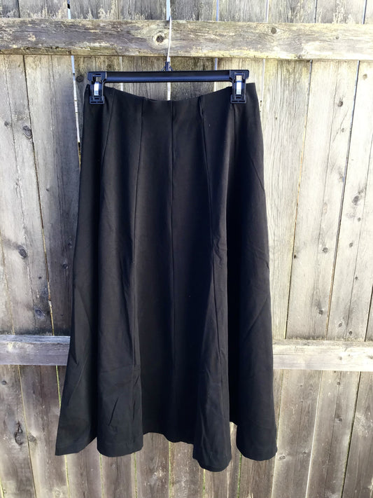 Kiki Riki Ladies Cotton Stretch Midi Panel Skirt (2 colors)