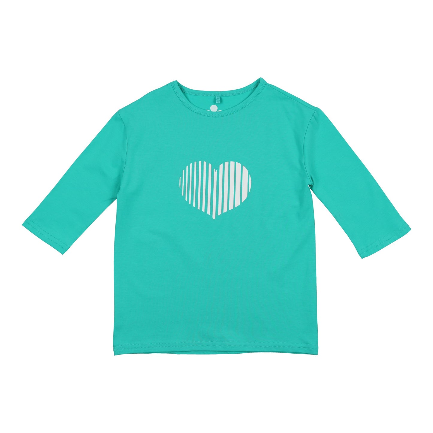 Three Bows Girls Heart Tee (5 colors) - Modest Necessities