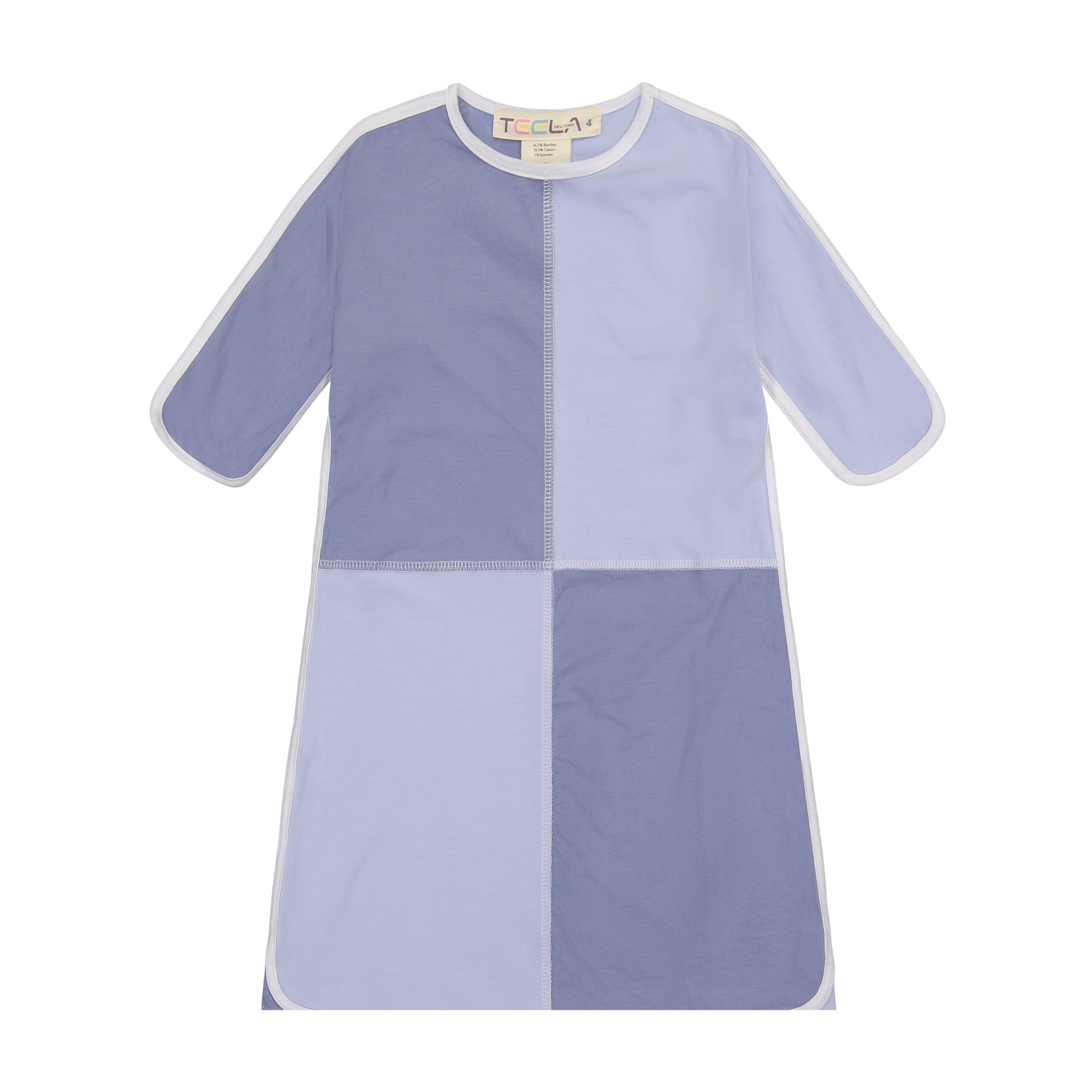 Teela Solid Color Block Dress - Modest Necessities